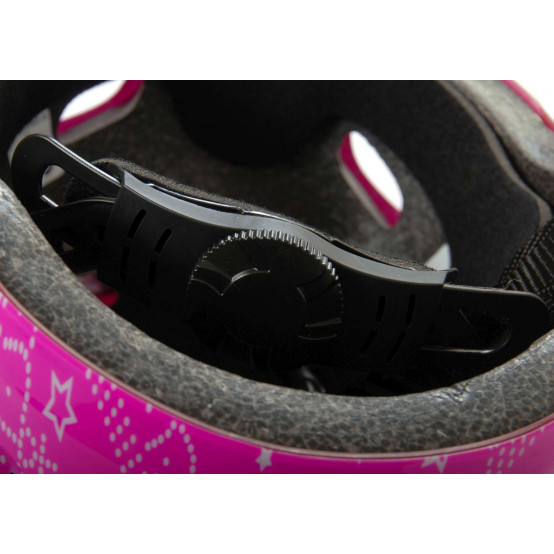 Volare Queen Pink dětská helma na kolo, 55-57 cm, růžová
